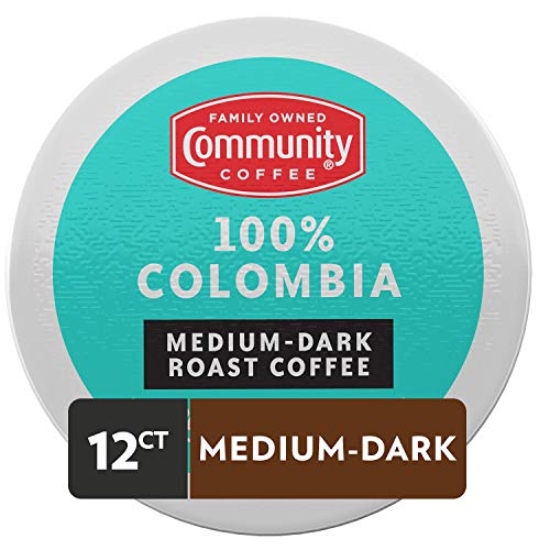 100% Colombia 12 Count Coffee Pods