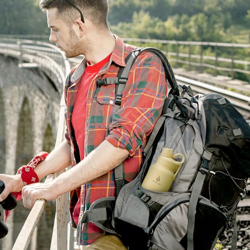 Insulated Stainless Steel Water Bottle with 2 Leak