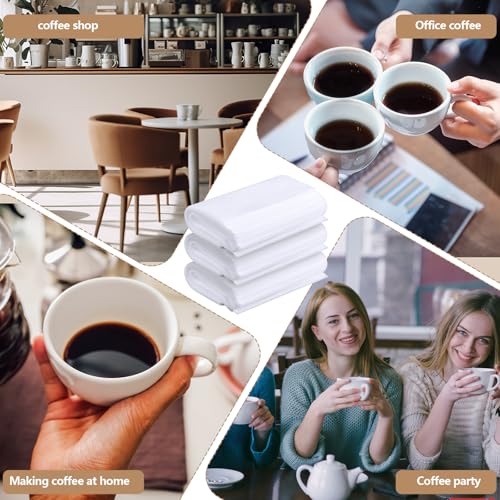 50 Pcs 11.5" x 13" Commercial Home Cold Brew Coffee Filter Bags with Drawstring (50 Count)