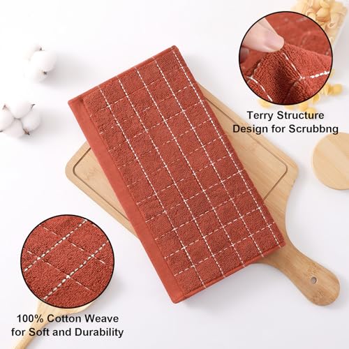 100% Cotton Terry Kitchen Towels (8 Count)