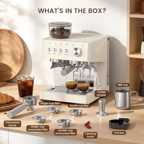 Espresso Machine with Grinder