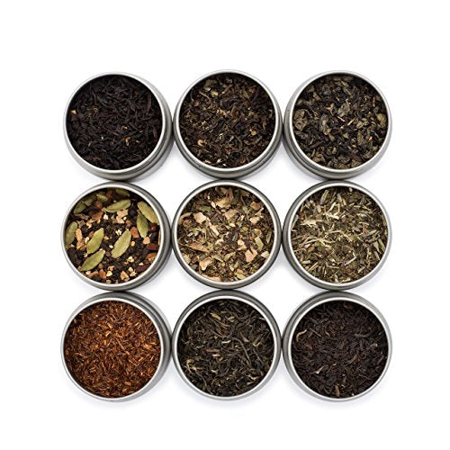 Variety Pack 9 Loose Leaf Tea Sampler (4.5 Ounce)