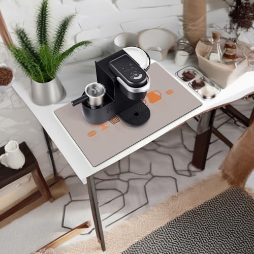 Thick Counter Protector Absorbent Coffee Machine Spill Mat