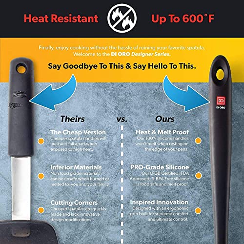 DI ORO 14 In Extra Large Silicone Spatula