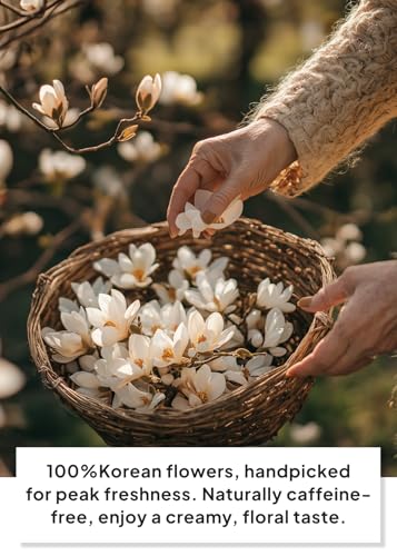 Korean Food KKOKDAM Magnolia Flower Tea