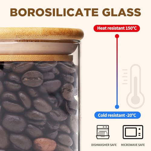Glass Food Storage Jars (7 Count)