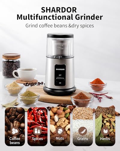 One Touch Coffee Grinder Electric
