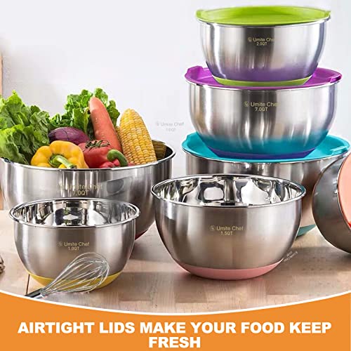 Mixing Bowls with Airtight Lids