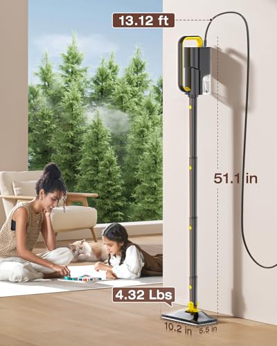 10-in-1 Steam Mop, Detachable Handheld Steam Cleaner for Multi-Surface
