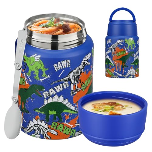 16oz Insulated Food Jar with Spoon