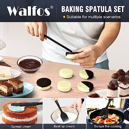 600°F High Heat Resistant Silicone Spatula Set of 5 (5 Count)