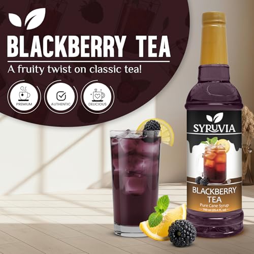Blackberry Tea Syrup (25.4 Fl Oz)