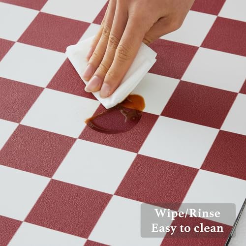 Checkered Dish Drying Mat for Kitchen Counter