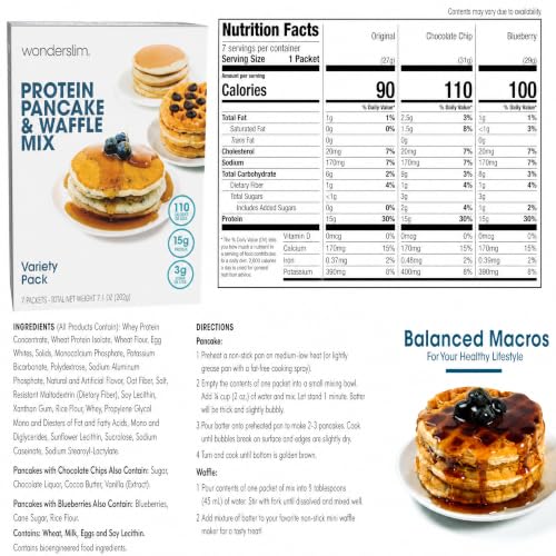 Protein Pancake & Waffle Mix (7.1 Ounce)