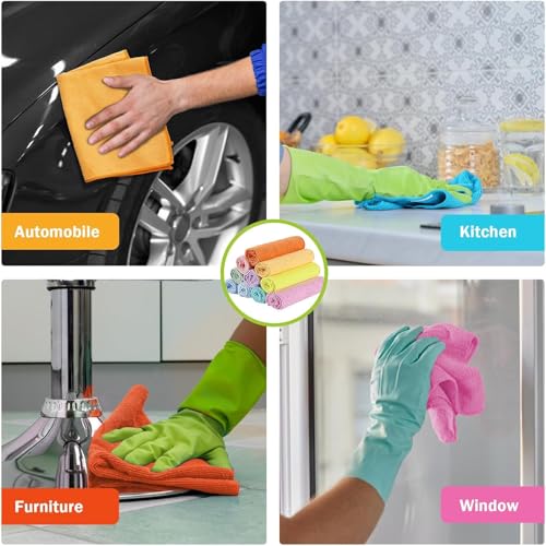 Microfiber Cleaning Cloth (100 Count)