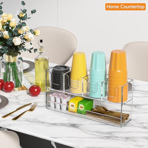 5 Compartment Cup Holder for Countertop