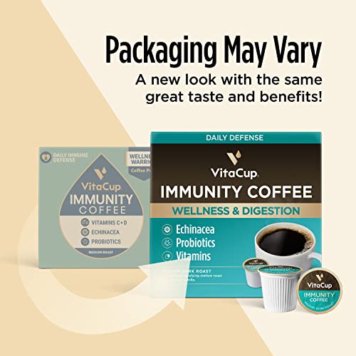 Immunity Medium Roast Coffee Pods (32 Count)