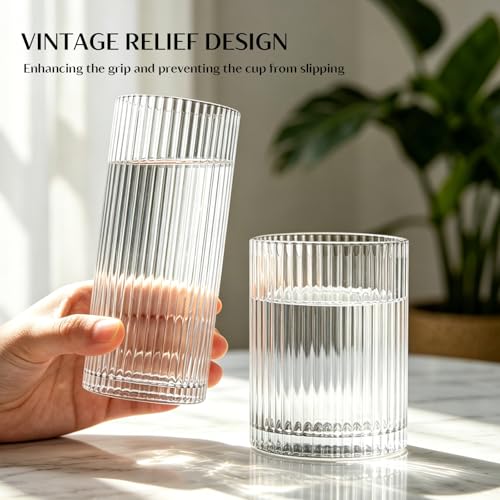 Set of 8 Vintage Glassware (8 Count)