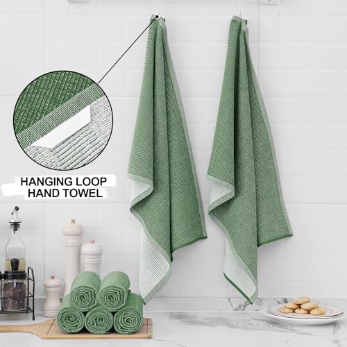 380 GSM Cotton Premium Kitchen Towels 6 Pack (6 Count)