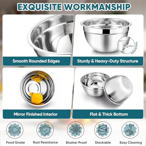 Mixing Bowls Set of 5 (5 Count)