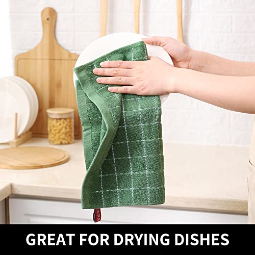 100% Cotton Terry Kitchen Dish Cloths (6 Count)