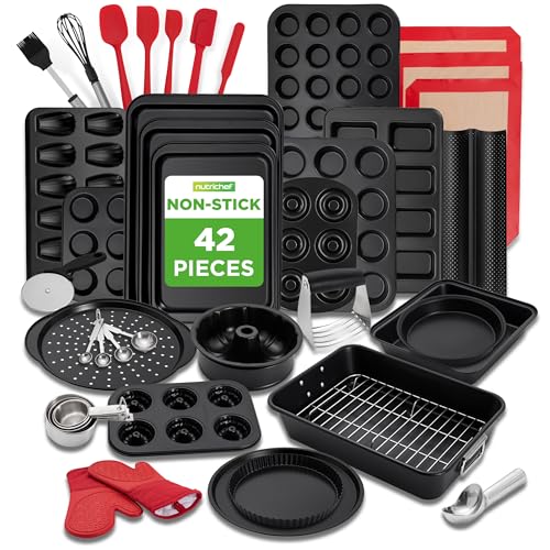 42 Piece Nonstick Bakeware Set