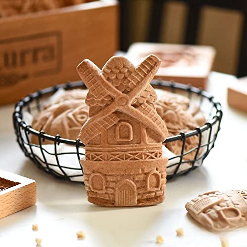 Wooden Springerle Cookie Molds for Baking