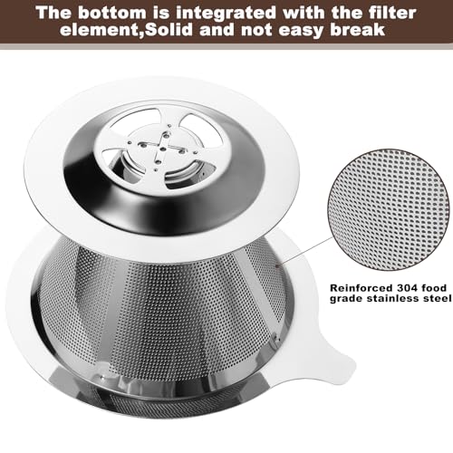 Upgraded Pour Over Coffee Filter (100 Count)