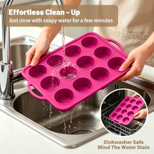 Silicone Mini Muffin Tin Set (2 Count)