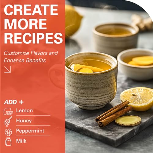 Turmeric Ginger Cinnamon Tea Bags 100 Count