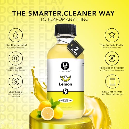 Natural Lemon Extract (4 Fl Oz)