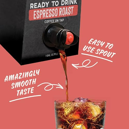 dark roast Liquid Cold Brew Coffee On Tap (128 Fl Oz)