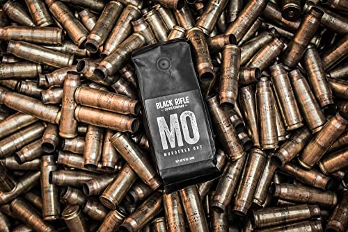 Black Rifle Coffee Dark Roast Ground Coffee Murdered Out 12 oz (12 Ounce)