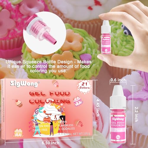 Gel Food Coloring Set (5.25 Fl Oz)
