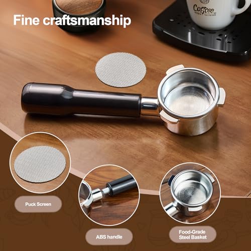 54 mm Bottomless Portafilter Compatible with Breville Barista BES870XL