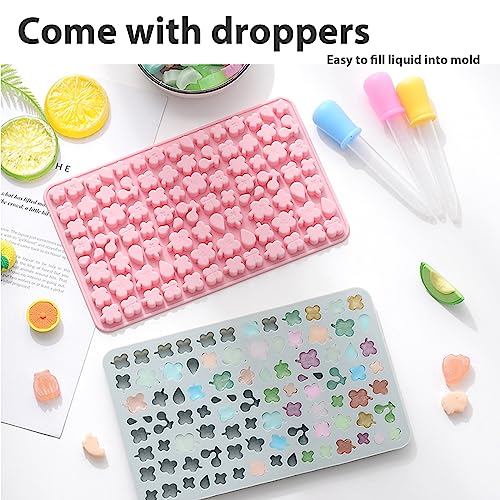 Animals & Flowers Silicone Candy molds (4 Count)