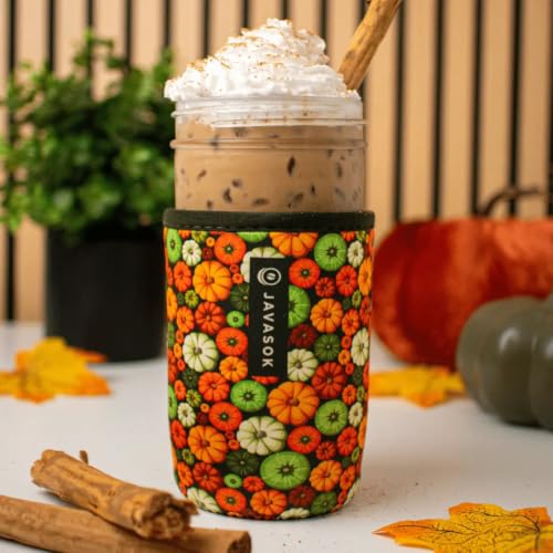 JavaSok Iced Coffee & Cold Soda Insulated Neoprene Cup Sleeve