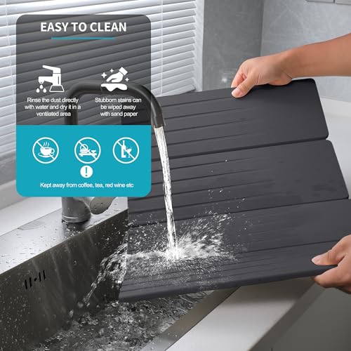 Extral Large Quick Dry Stone Drying Mat for Kitchen Counter
