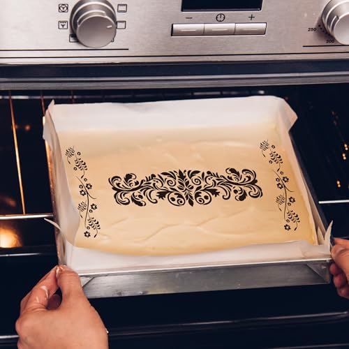 Cake Stencils Decorating for Baking (12 Count)