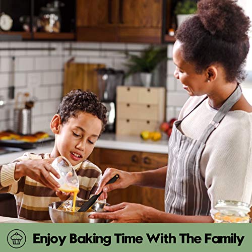Silicone Spatula Set Food Heat Resistant Kitchen Rubber