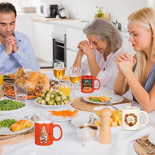 8 Pcs Ceramic Coffee Mugs 12 Oz Handle