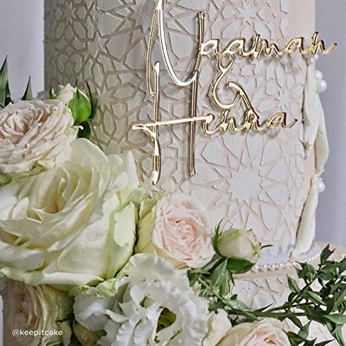 Cake Stencil for Buttercream Cake