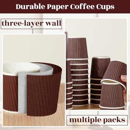 200 Pcs 4 oz Disposable Espresso Coffee Cups