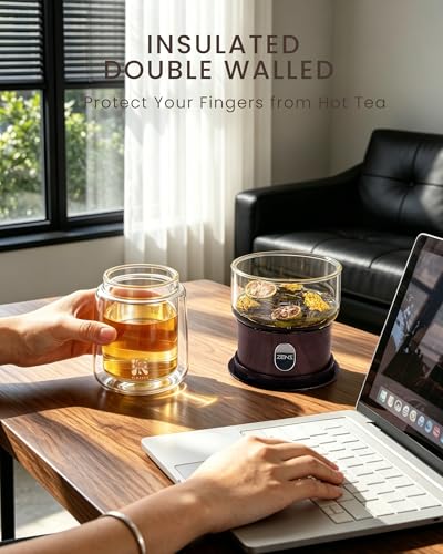 Small Glass Tea Infuser Pot
