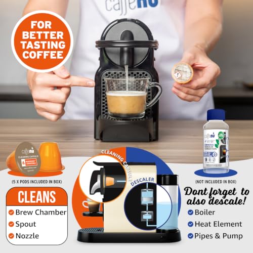 Nespresso Original Line Compatible Cleaning Pods (5 Count)