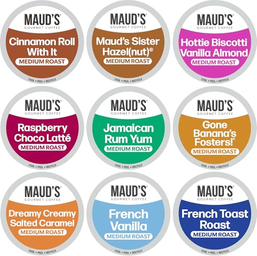 Flavored Coffee Pods Variety Pack (40 Count)