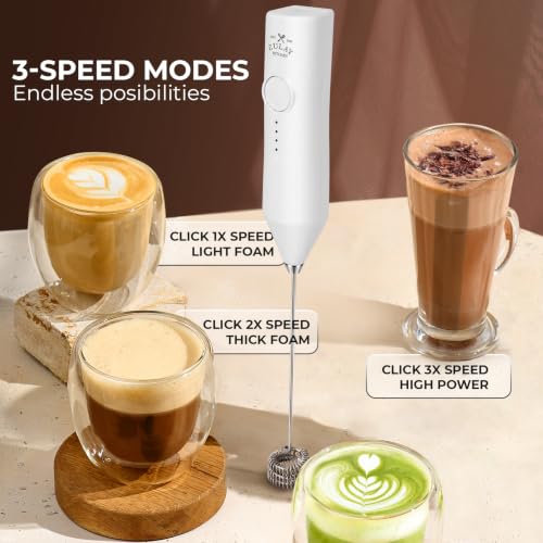 Rechargeable Milk Frother Handheld