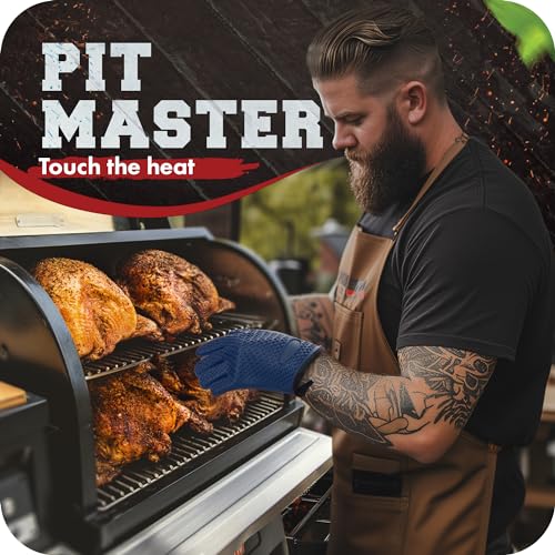S Silicone Smoker BBQ Gloves (2 Count)