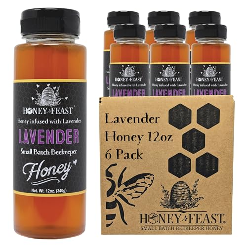 Organic Lavender Honey Jar 12OZ (72 Fl Oz)