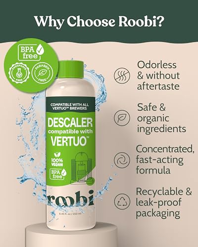 Nespresso Vertuo Compatible Descaling Solution (16.9 Fl Oz)